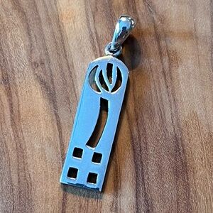 925 Silver Charles Rennie Mackintosh Art Nouveau Pendant (without chain)